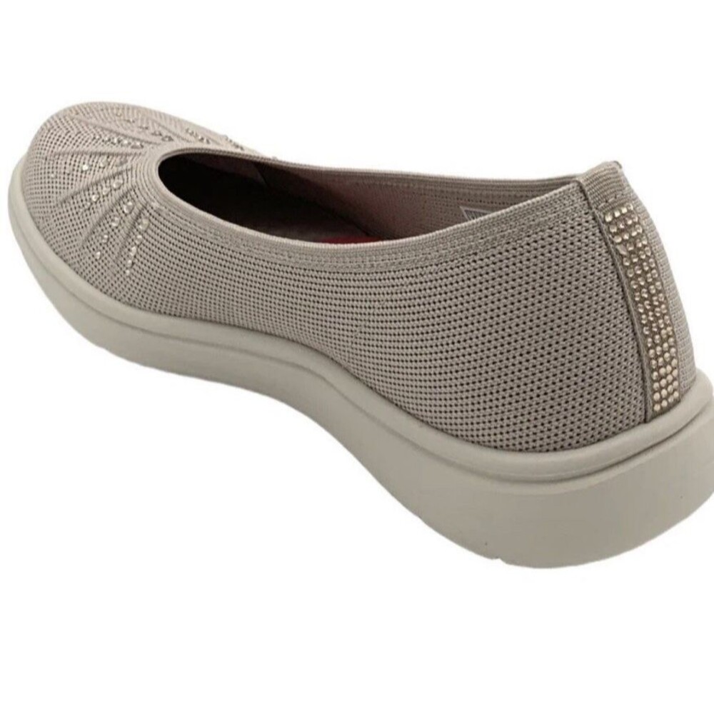 Skechers Women's On-the-GO Flex Radiant Knit Skimmers Summer Taupe Sz 11 NEW - Picture 2 of 8